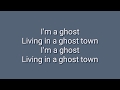 Living In a Ghost Town (Lyrics) - The Rolling Stones