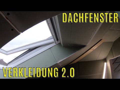 Upgrade Dachflächenfenster Verkleidung 2.0 Herstellung mit der Oberfräse Drywall hack Velux DIY