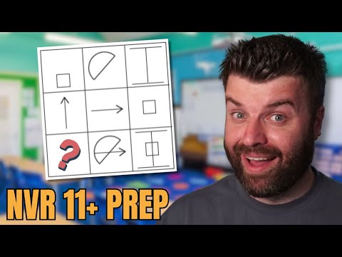MASTER These Non Verbal Reasoining Questions! [Grids 11+ Prep]