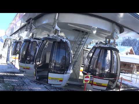 Risalita integrale cabinovia Doppelmayr "Pedagà - Piz de Plaies" - San Vigilio di Marebbe (BZ)