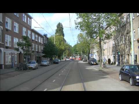 HTM tramlijn 9 Vrederust - Scheveningen Noorderstrand via station DH Moerwijk | versneld