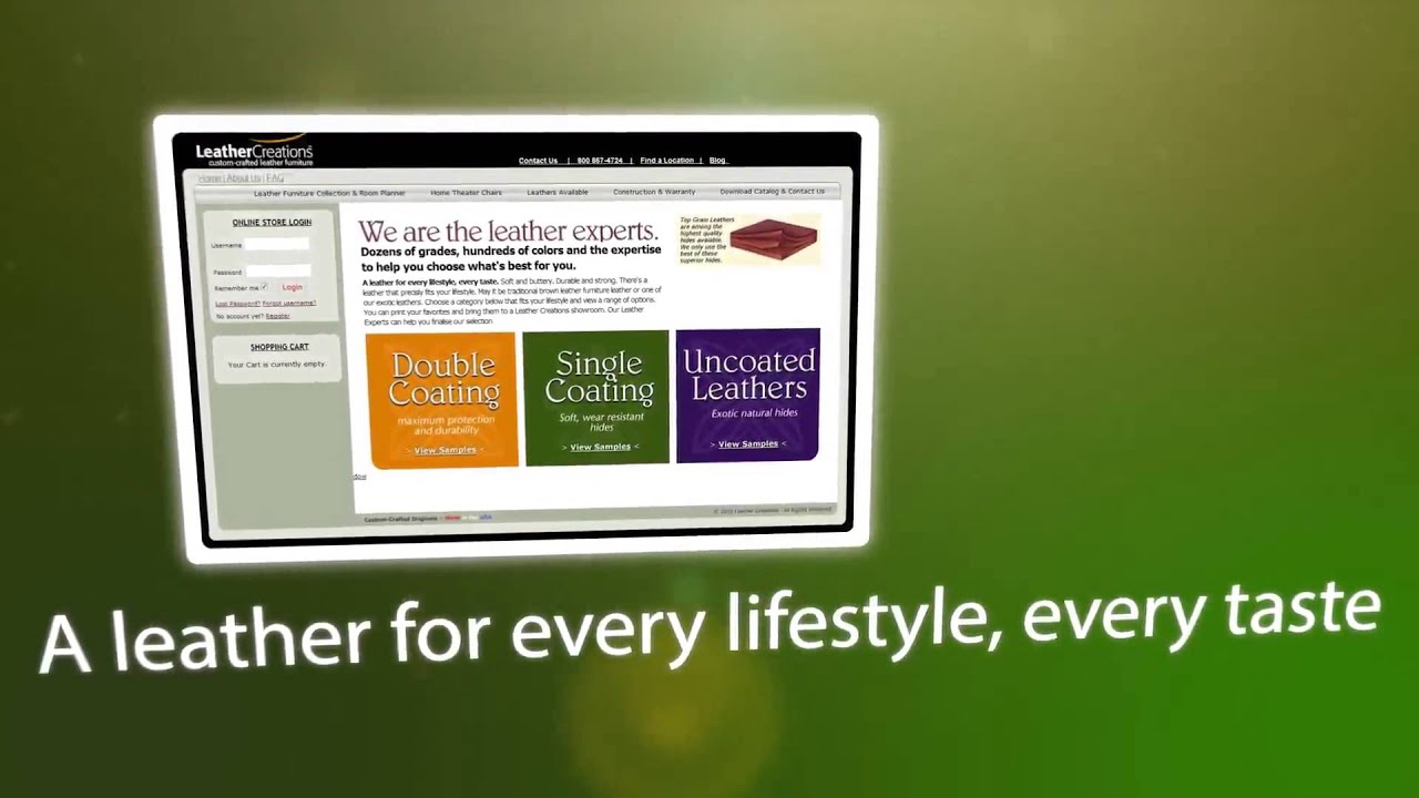 Affordable, High Quality, Custom Leather Furniture - Leather Creations Furniture