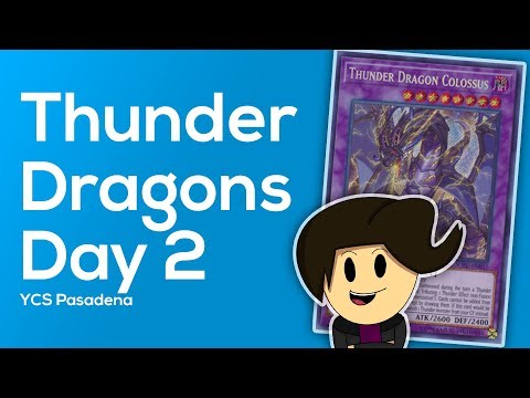 Yu-Gi-Oh! YCS Pasadena Day 2 In-Depth Chaos Thunder Dragon Deck Profile! FT. Ryan May! November 2018