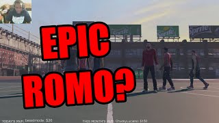 NBA 2K15 MyPark - EPIC ROMO!? - NBA 2K15 MyPark PS4 Gameplay