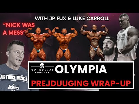 Hadi vs Derek? "Nick a Mess" Pre Judging Olympia Wrap Up with J.P. Fux