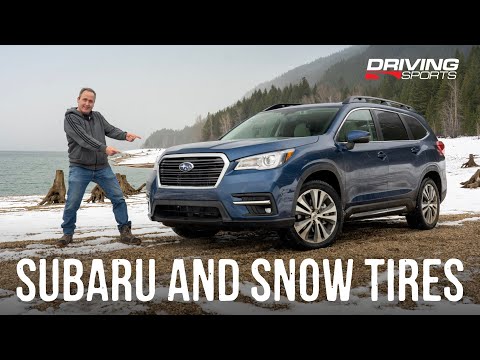 2020 Subaru Ascent XMode Snow Tire Challenge