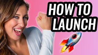 How To Launch a DIGITAL PRODUCT Online