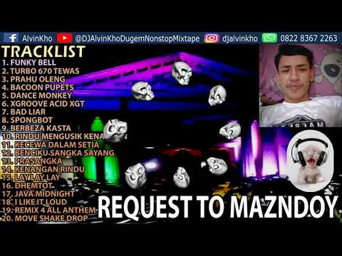 DJ ALVIN KHO™ - DUGEM NONSTOP REMIX SPECIAL REQUEST TO MAZNDOY "FUNKY BELL"