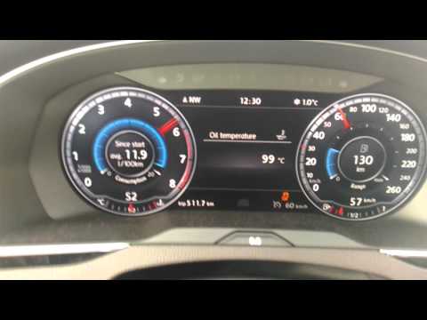 VW Passat B8 2.0TSI 4motion 280hp acceleration 0-100 LC