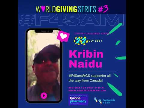  Kribin Naidu tells you why you should enter #F4SAMWGS!