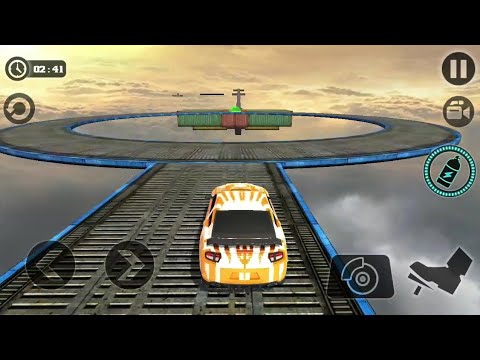 Impossible Stunt Car Tracks 3D All Vehicles Unlocked - Android GamePlay 2020