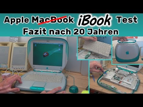 Apple iBook Test 🔧 Fazit nach 20 Jahren ❌kein MacBook❌ mit OS X