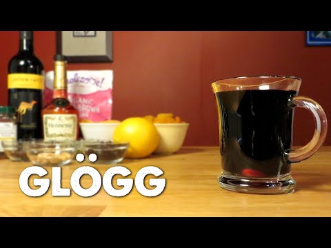 Glögg - How to Make Swedish Mulled Wine with Red Wine, Brandy & Spices