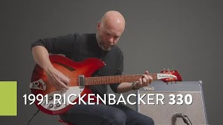 Video thumbnail for Demo of a 1991 Rickenbacker 330 by The Local Pickup