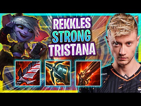 REKKLES IS SO STRONG WITH TRISTANA! | FNC Rekkes Plays Tristana ADC vs Jhin!  Season 2023
