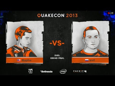 QuakeCon 2013 Duel Grand Final Rapha vs Evil (game 1 - t7)