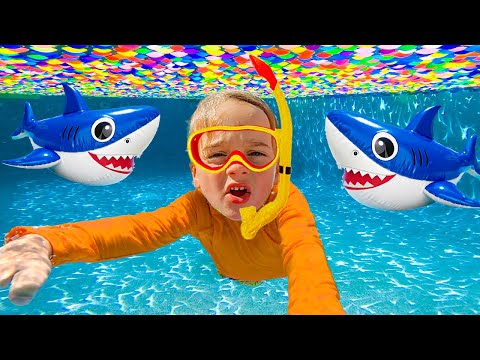 Tubarão na piscina e outras histórias para crianças