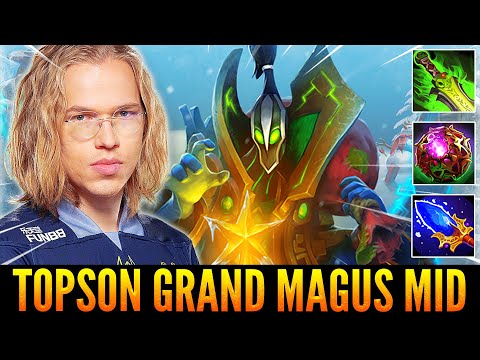 TOPSON Bad Start With Rubick Mid Turned Into Massacre For Enemies Later - Dota 2 Highlights