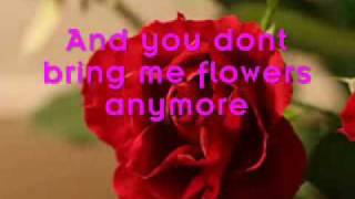 You don&#39;t bring me flowers (Lyrics) - Barbara Streisand Neil Diamond