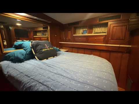 Bertram 1980/2010 58 Convertible Complete Rebuild in 2010 from Hull Up video