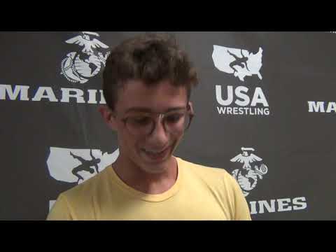 Dean Hamiti Jr. 2019 145 pound 16U Men's Freestyle National Champion