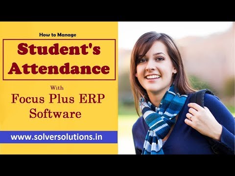 Student attendance in Focus Plus video