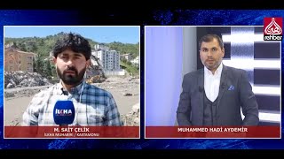 SEL BÖLGESİNDEKİ SON GELİŞMELERİ REHBER TV'YE BAĞLANARAK ANLATTIM