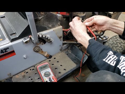 Riding Mower Charging System Check and Repair