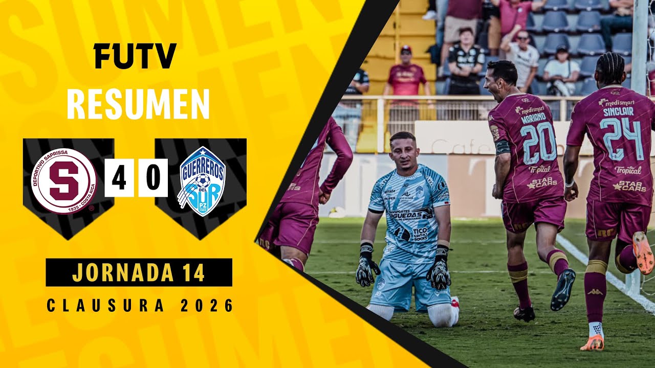 Deportivo Saprissa vs Municipal Pérez Zeledón Highlights