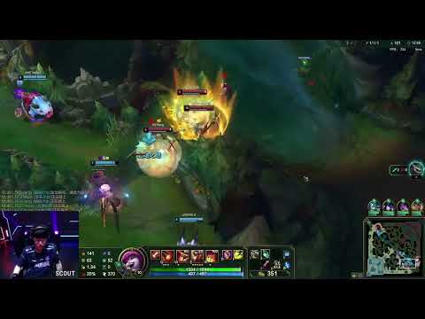 Scout proview 2023/06/29 tristana mid LPL Summer | LNG Scout 第一视角