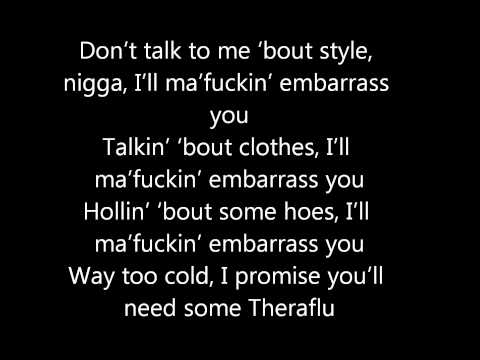 *Kanye West Way Too Cold Lyrics* [My Official Lyrics Video]