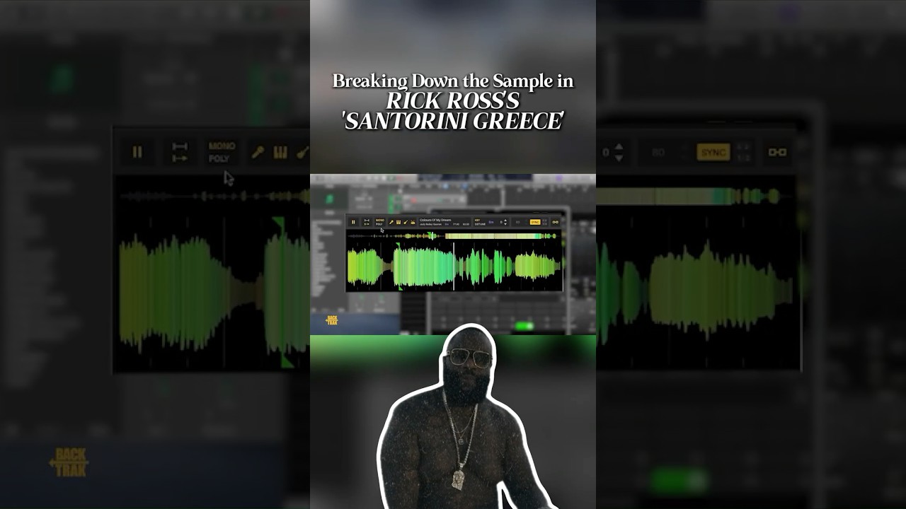 The Sample BEHIND Rick Ross' Santorini Greece #rickross #rickrosstypebeat #musicindustry