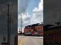 Epic Horn BNSF Coal Train Rumbling Through Oswego