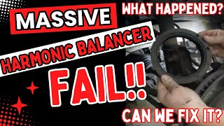 Buick Harmonic Balancer FAILURE and REPAIR! #fail #repair #automotive