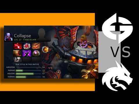 DotaHisWay - Collapse Timbersaw - Evil Geniuses VS Team Spirit - Riyadh Masters 2023