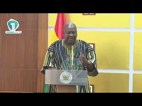 “We Don’t Need New Taxes” – Prez Mahama Outlines Revenue Strategy
