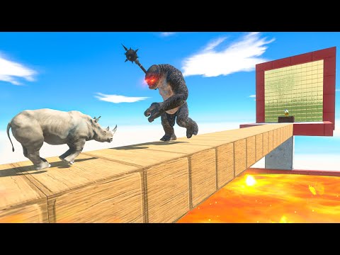You Shall Not Pass! Who Can Cross the Troll's Bridge? - Animal Revolt Battle Simulator
