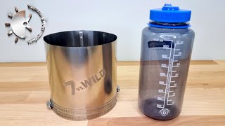 2 liter cooking pot for 7 vs. Wild - Fits in the Bottle Challenge