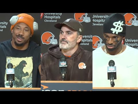 Kevin Stefanski, Myles Garrett, Shedeur Sanders Postgame Press Conference | January 4th, 2026