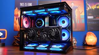 How to vertically mount a GPU in the Lian Li O11D Mini V2 PC case