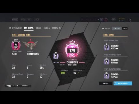 Controller Champion Ranked Highlights (PS4) - Rainbow Six Siege