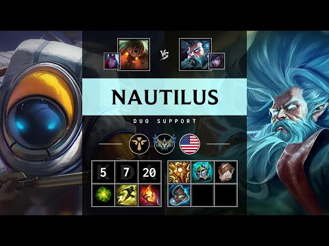 Nautilus Support vs Zilean - NA Challenger Patch 25.13