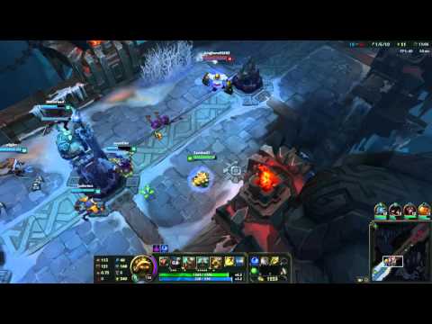 ARAM Mode - Howling Abyss - Rammus Gameplay - Full HD - 1080p60