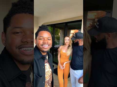 I TOOK MY DADS NEW GIRLFRIEND ON A DATE 🤩😱 #shorts