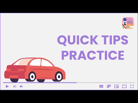 Practical driving exercise: how to negotiate a roundabout