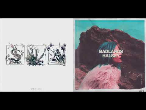 Sia & Halsey³ - Breathe Me vs Young God (GINGERGREEN Mashup)