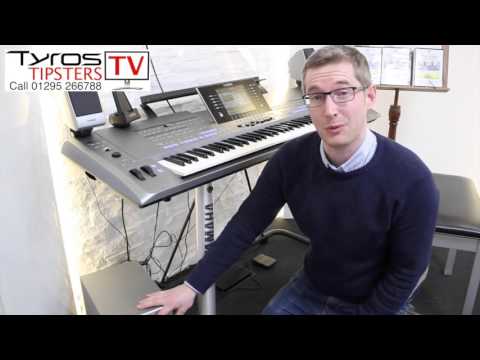 A few tips on setting up your speakers on Yamaha Tyros 5