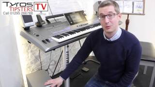 A few tips on setting up your speakers on Yamaha Tyros 5