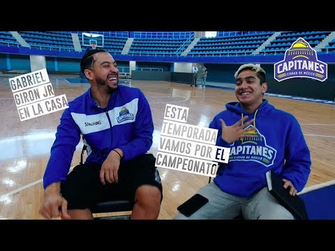 El ADN de: Gabriel Girón Jr.🏀 "Vamos por el campeonato" Capitanes CDMX🏆