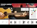 Let Her Go Passenger EASY GUITAR LESSON Scrolling Chords Lyrics